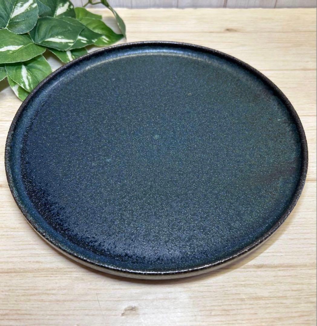 藍潤7.5丸浅口切立皿(5枚)