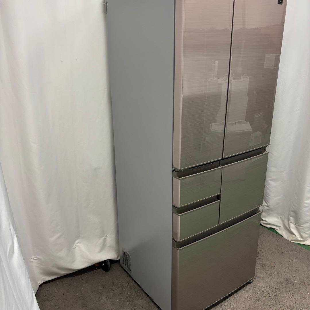 116⭕️冷蔵庫　SHARP　500ℓ　大型　安い　綺麗　フレンチドア　設置無料