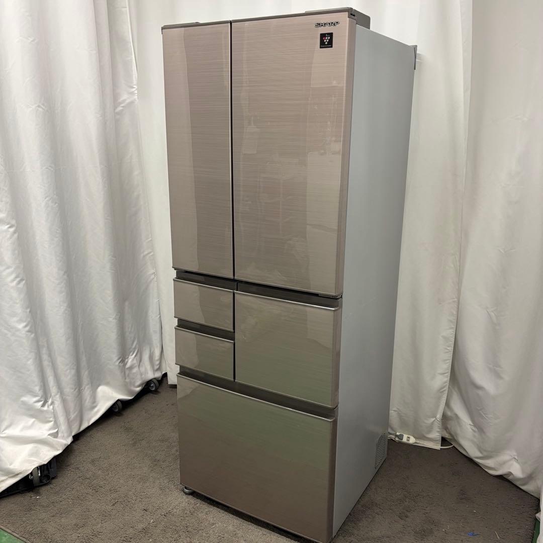 116⭕️冷蔵庫　SHARP　500ℓ　大型　安い　綺麗　フレンチドア　設置無料