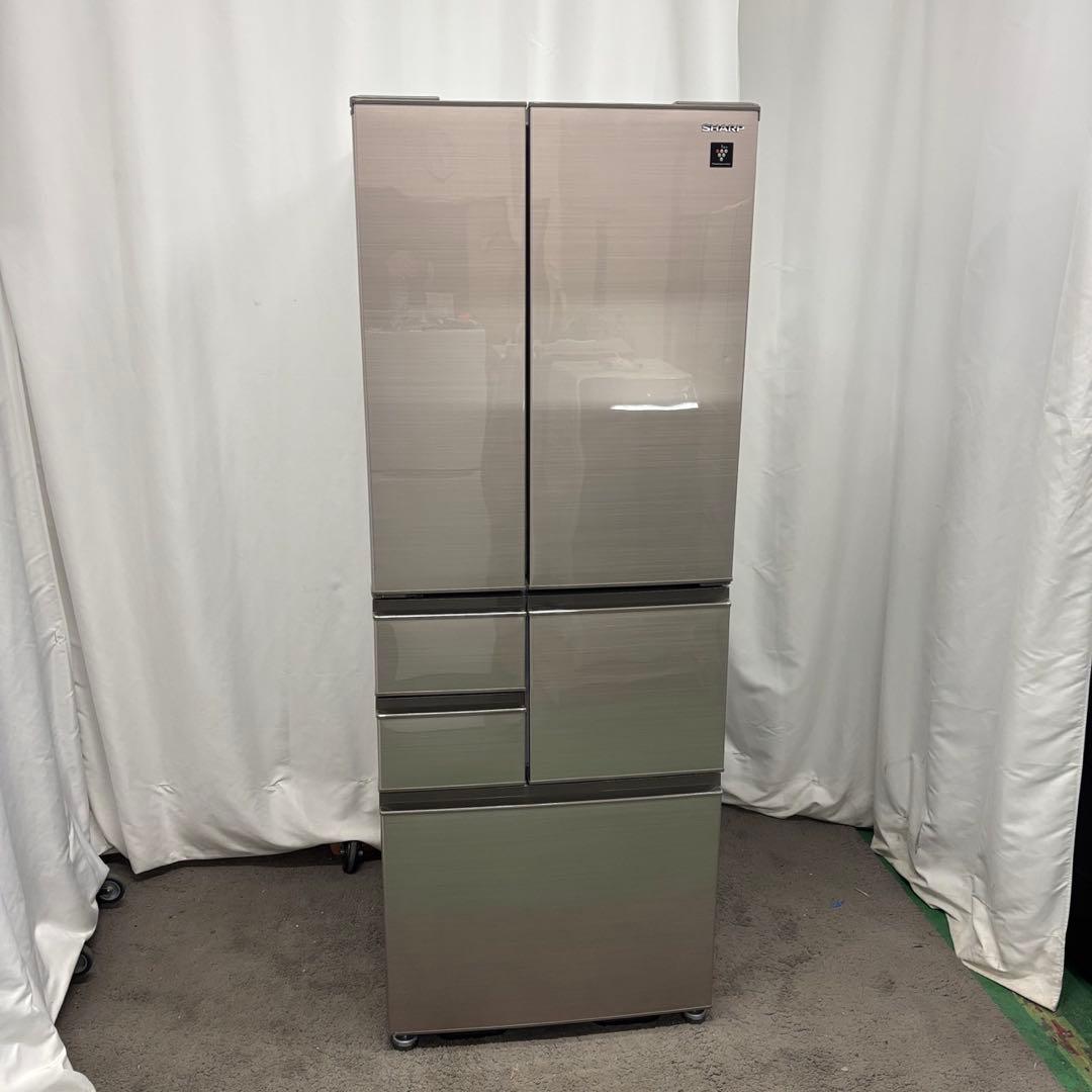 116⭕️冷蔵庫　SHARP　500ℓ　大型　安い　綺麗　フレンチドア　設置無料