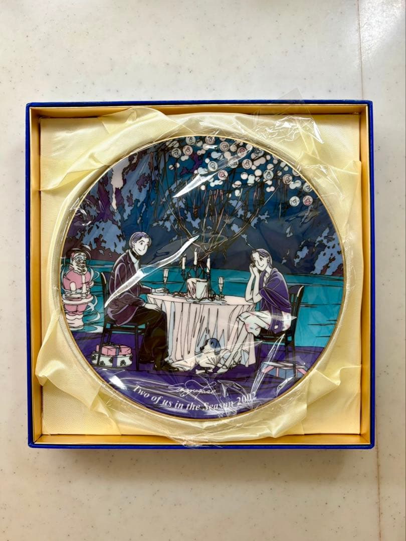 わたせせいぞうイヤープレート　ノリタケボーンチャイナ　　フェリシモ　3枚セット