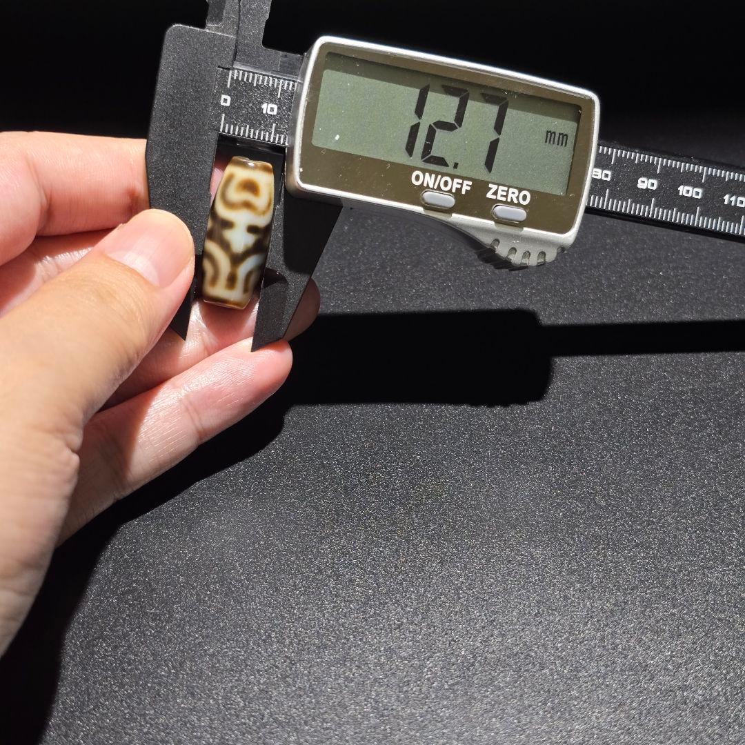 3 老礦天珠　宝瓶天珠　天珠　天然石　風水　御守り　ブレスレット　ネックレス