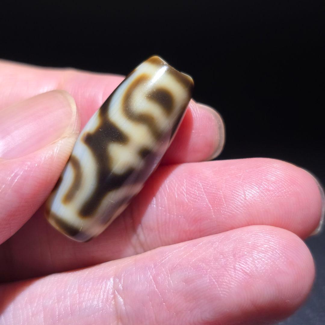 3 老礦天珠　宝瓶天珠　天珠　天然石　風水　御守り　ブレスレット　ネックレス