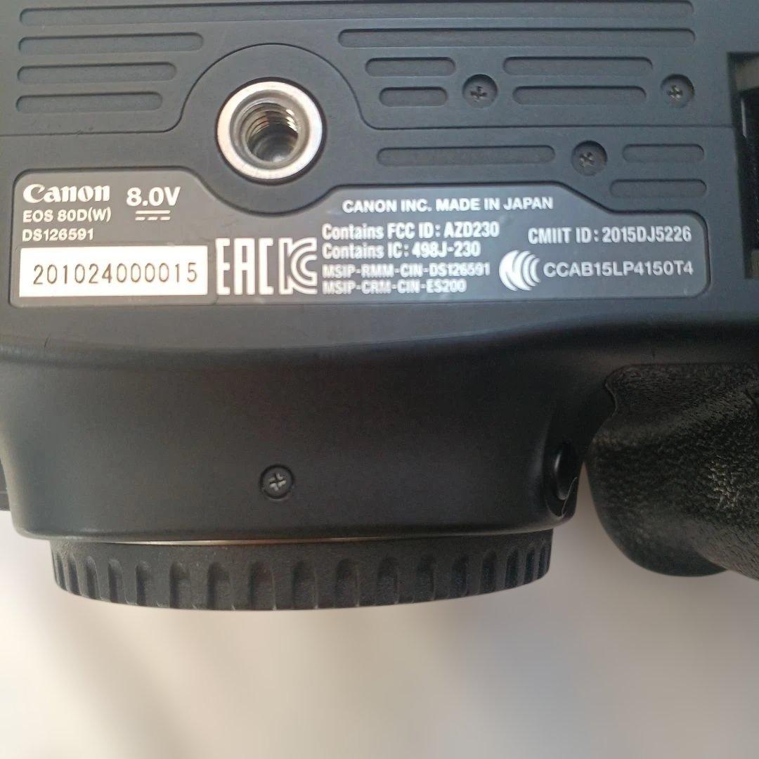 Canon EOS 80D デジタル一眼レフ ボディ ジャンク（撮影可能）