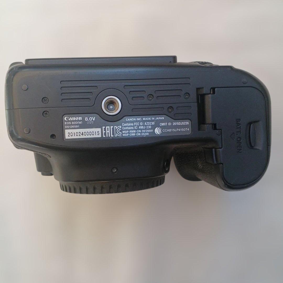 Canon EOS 80D デジタル一眼レフ ボディ ジャンク（撮影可能）