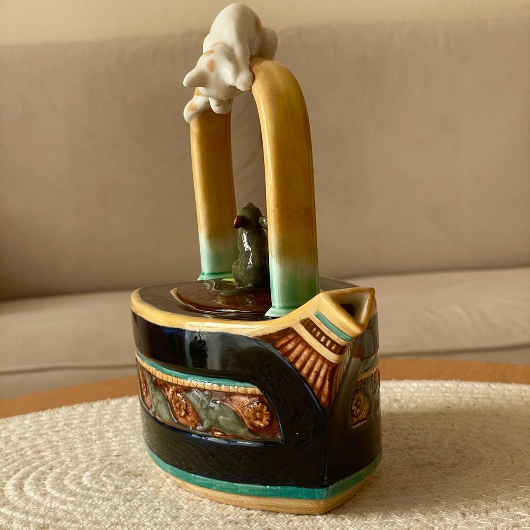 ミントン MINTON 猫とネズミ ティーポット 限定2500個 復刻版