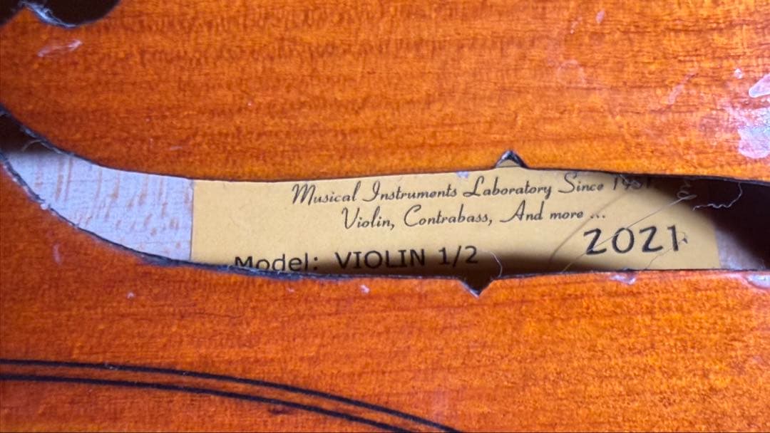 HORA Reghin 1/2サイズ バイオリン