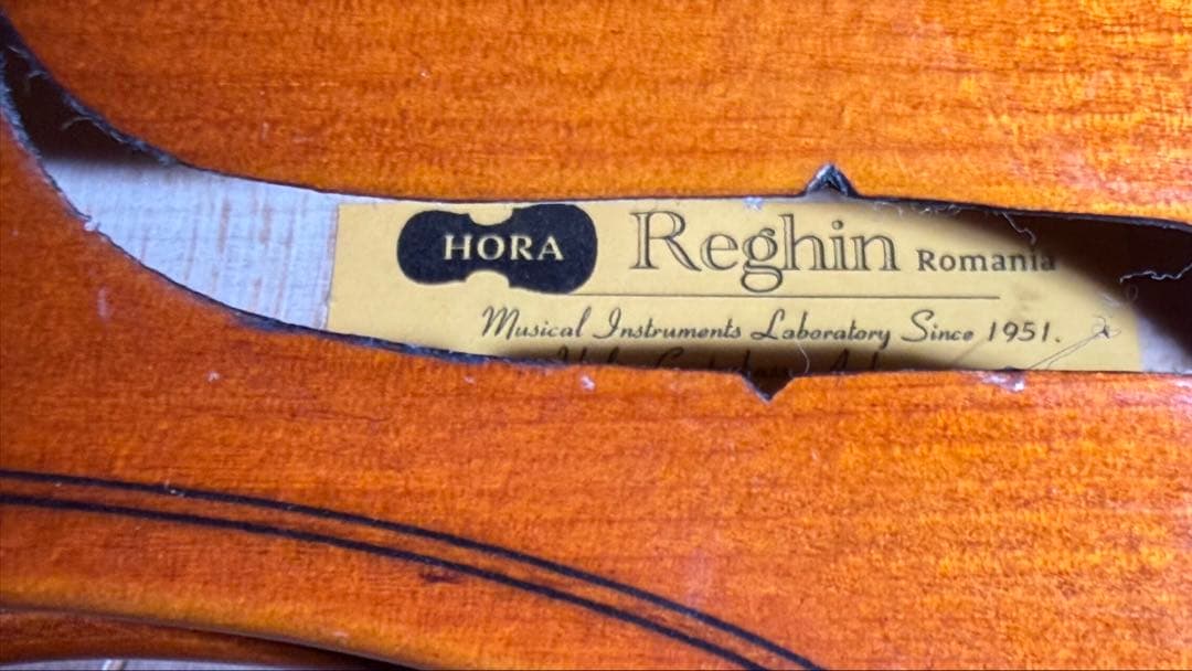 HORA Reghin 1/2サイズ バイオリン