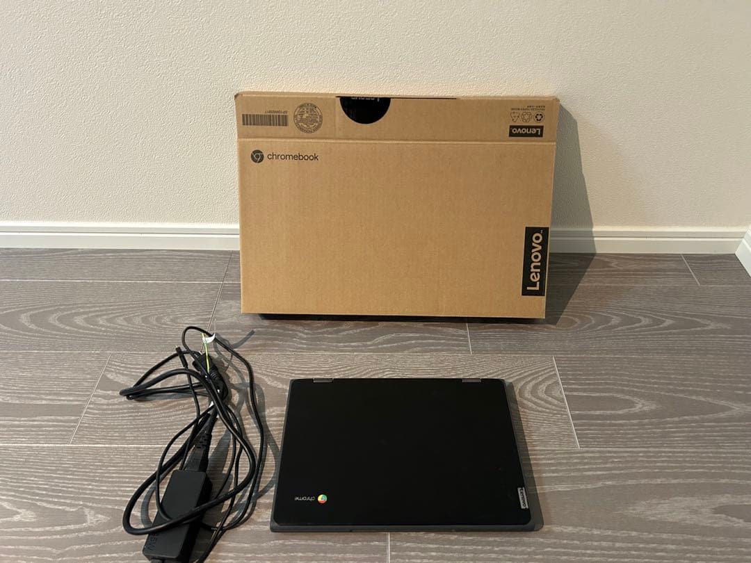 Lenovo 300e Chromebook 2nd Gen 充電器、マウス付き