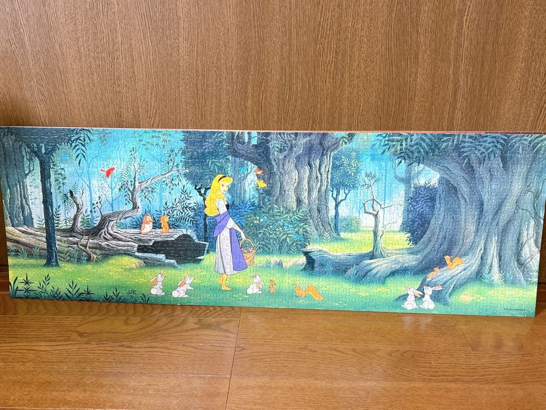 ジグソーパズル101匹わんちゃんミッキー眠れる森の美女３点　950ピース完成品