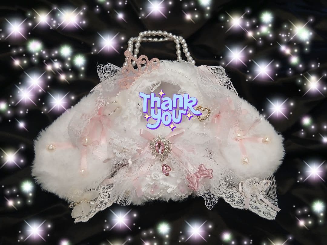 ぬい服　ふわふわ着ぐるみおすわり　うさみみ　16cmにじぬいいつぬい