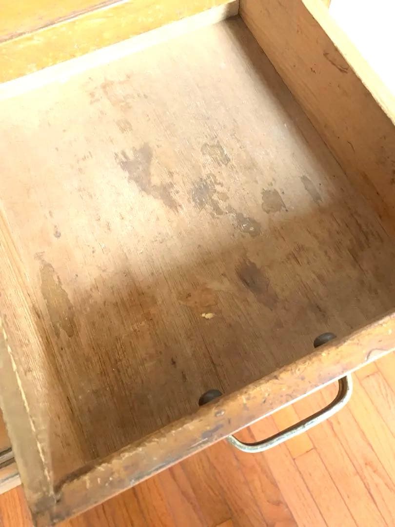 昭和レトロ食器棚　アンティーク 食器棚　古家具