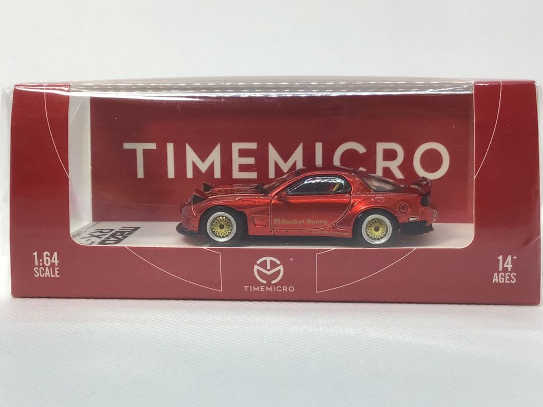 ミニカー TIMEMICRO 1/64 Mazda RX-7 Rockt Bunny