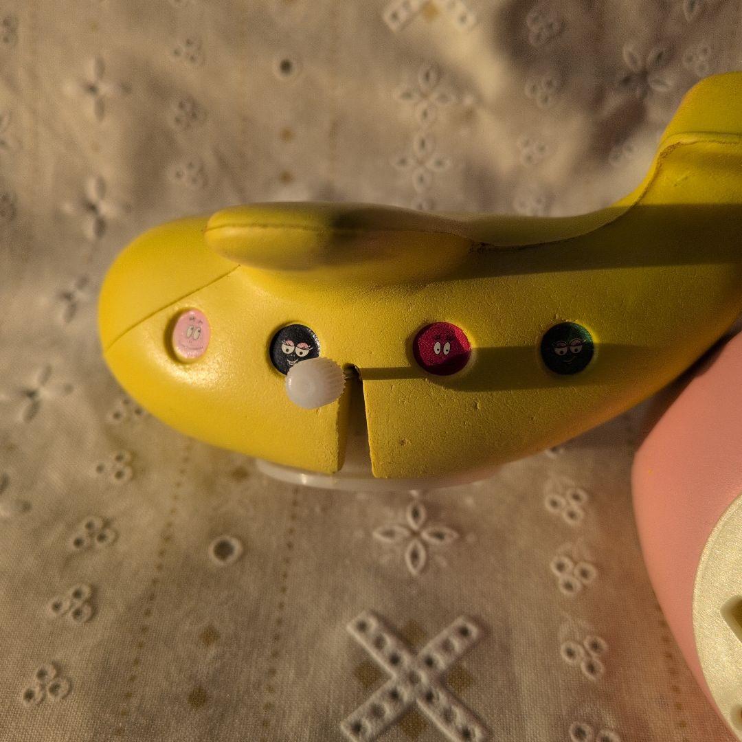 バーバパパファミリー　ゼンマイオモチャ（レア）オードトワレ（未使用）