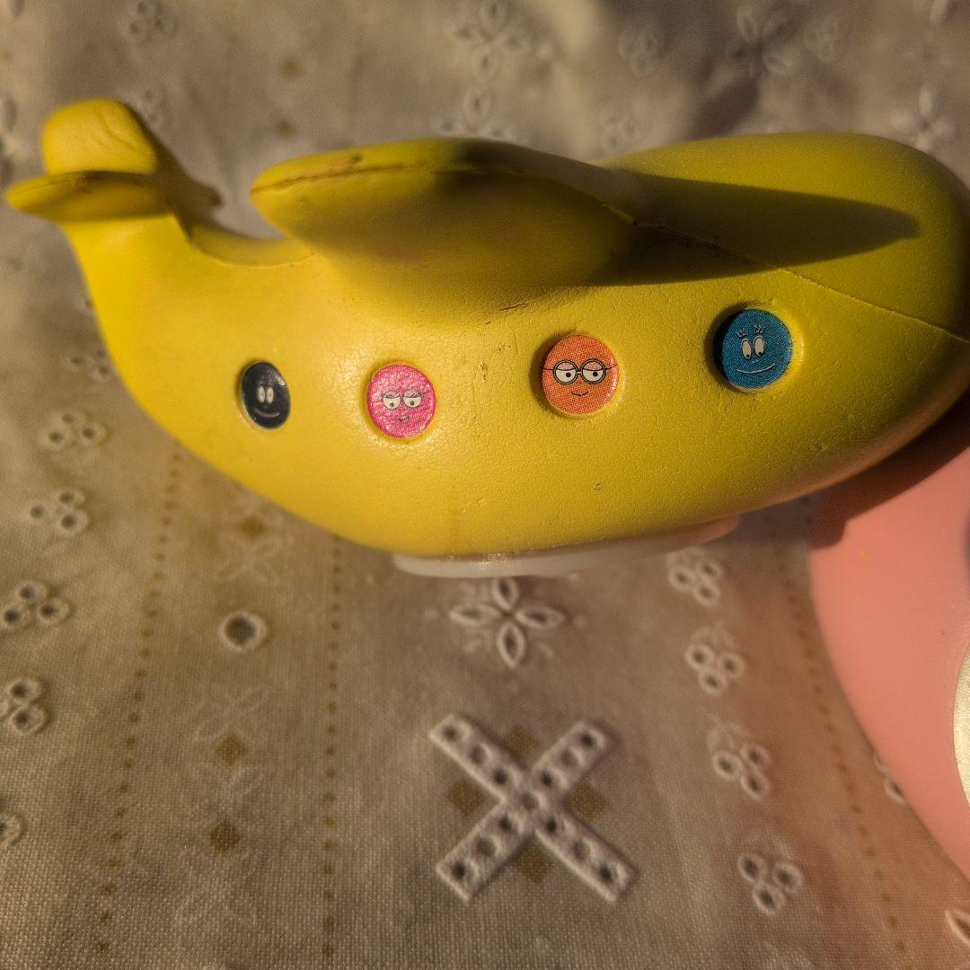 バーバパパファミリー　ゼンマイオモチャ（レア）オードトワレ（未使用）