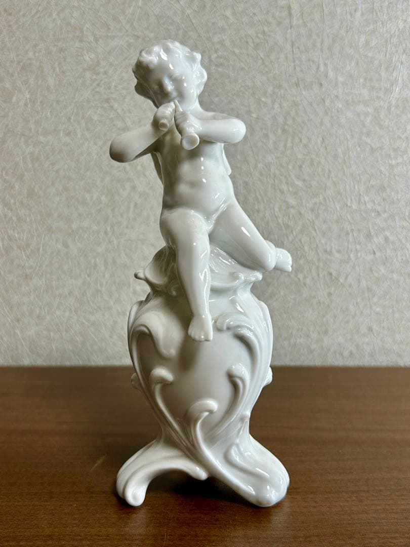 天使 置物 3体セット カポディモンテ風 GINORI 陶器