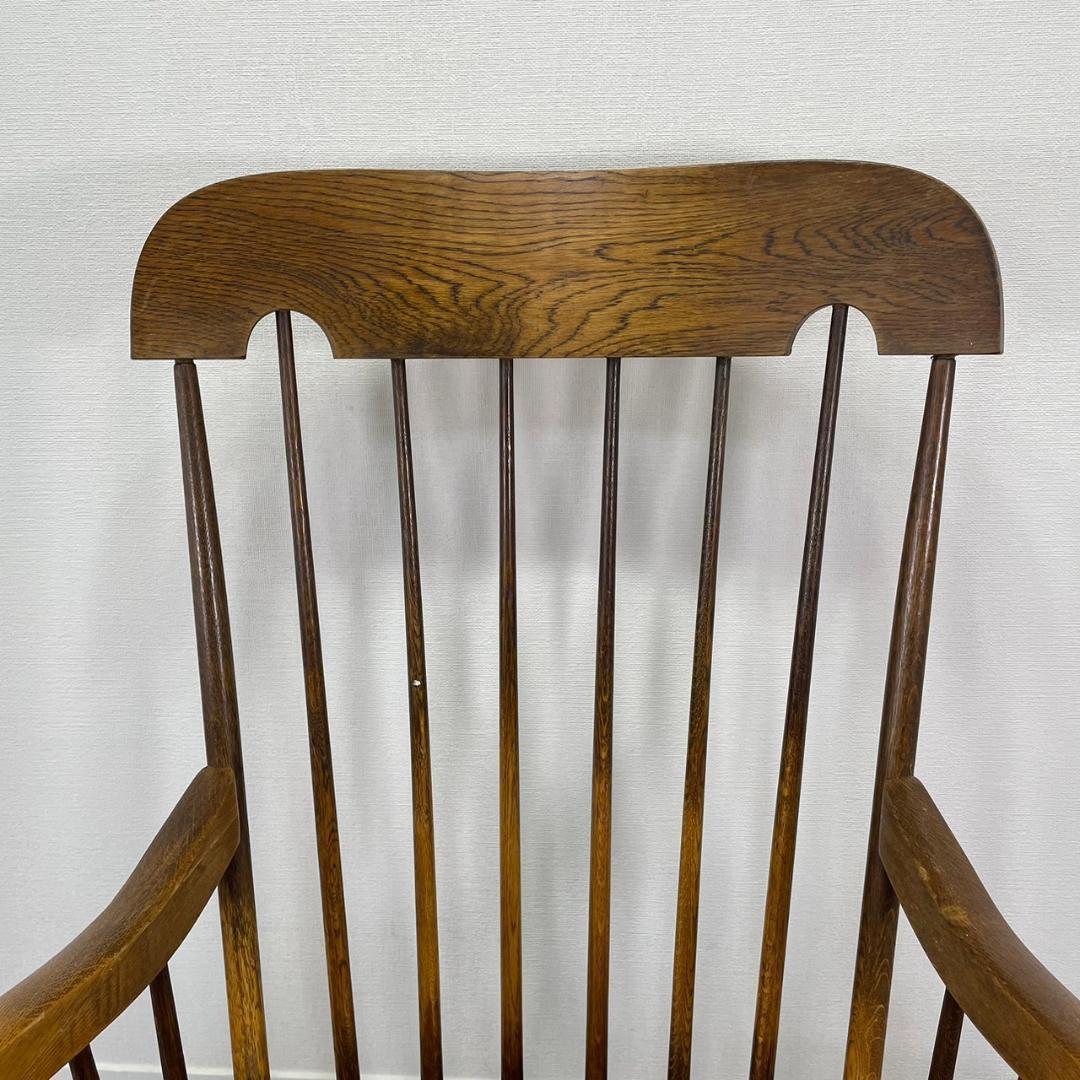 ヴィンテージ ロッキングチェア 飛騨産業 キツツキマーク 旧ロゴ ビンテージ