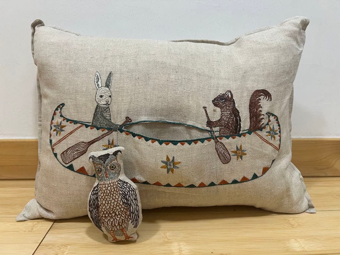 クッションカバー Coral & Tusk Friends Canoe Pocket Pillow