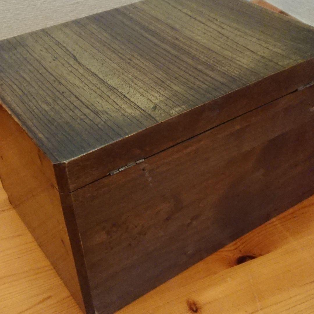 昭和レトロ 木製引出し小物入れ