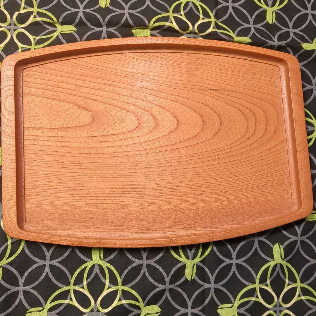 けやき　お盆　手作り木工