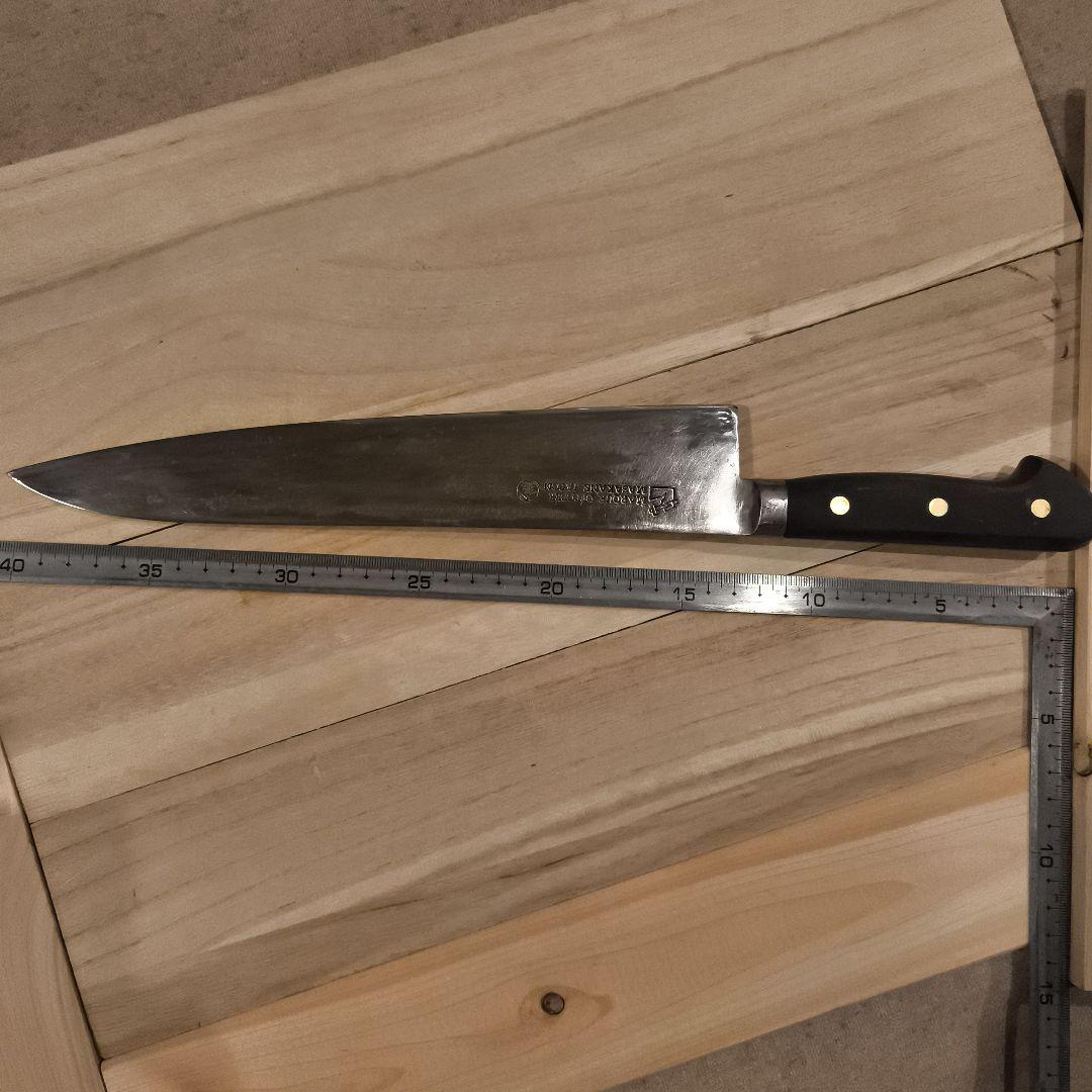 源正金牛刀 鍔付 日本鋼製 全長41cm