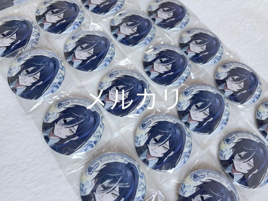 あくねこ ボスキ 花束 缶バッジ 悪魔執事と黒い猫 特典 4周年