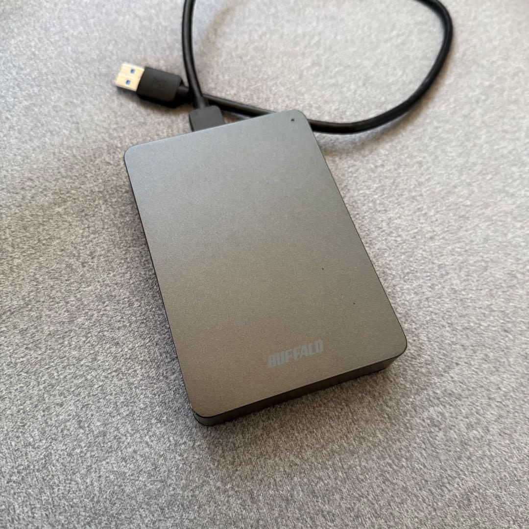 BUFFALO ポータブル 外付けHDD 2TB HD-PNF2.0U3-GBE
