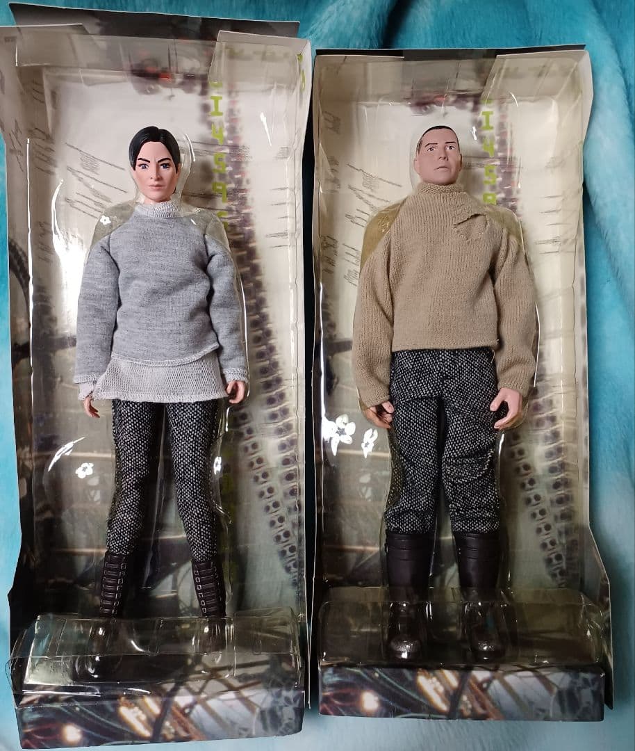 映画 マトリックス ネオ & トリニティ 12インチフィギュア 2体セット