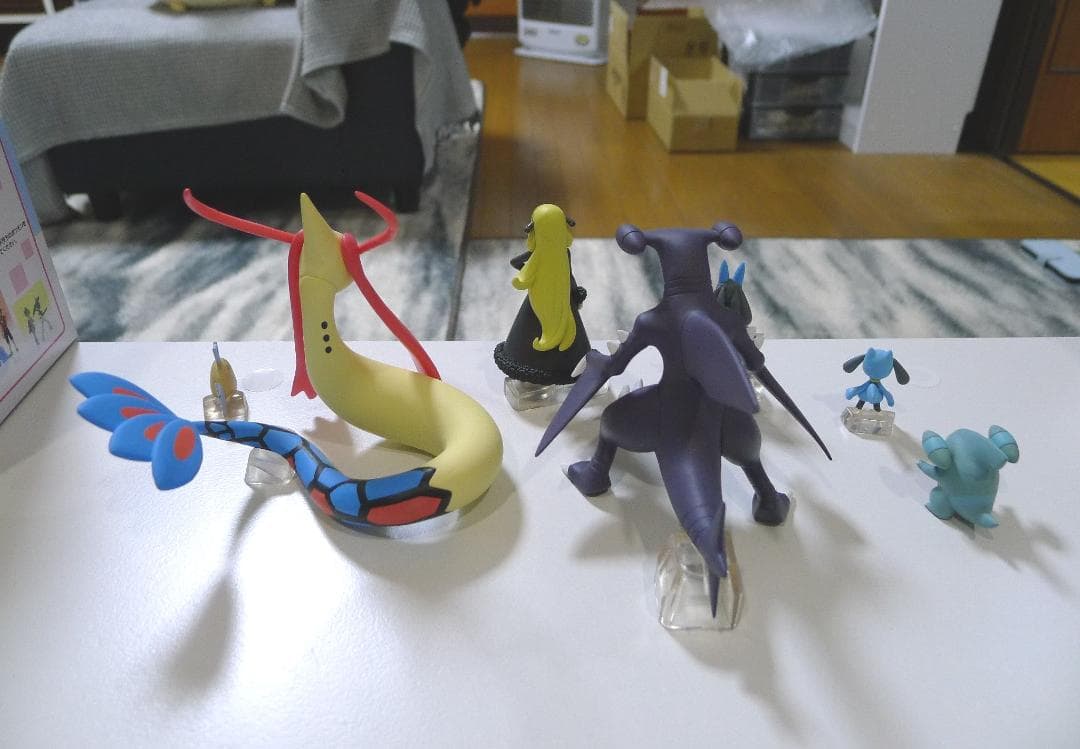 ポケモン スケールワールド シロナ＆ガブリアス＆ミロカロス＆ルカリオ 4体セット