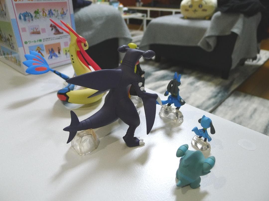 ポケモン スケールワールド シロナ＆ガブリアス＆ミロカロス＆ルカリオ 4体セット