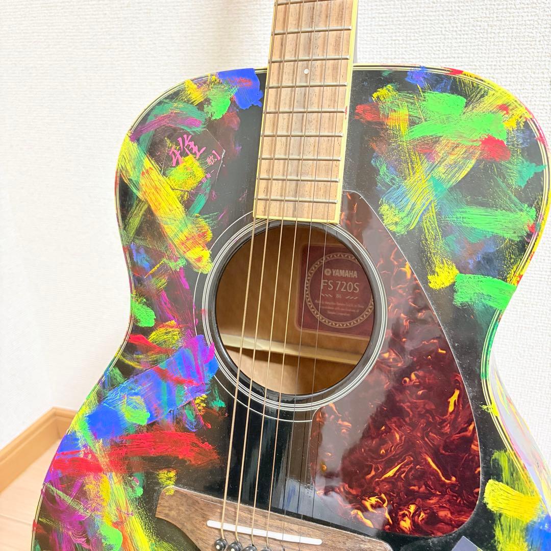YAMAHA FS720S カスタムペイント アコギ