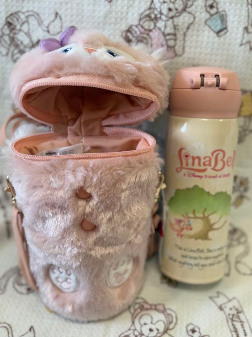 上海ディズニー限定　リーナベル水筒&カバー