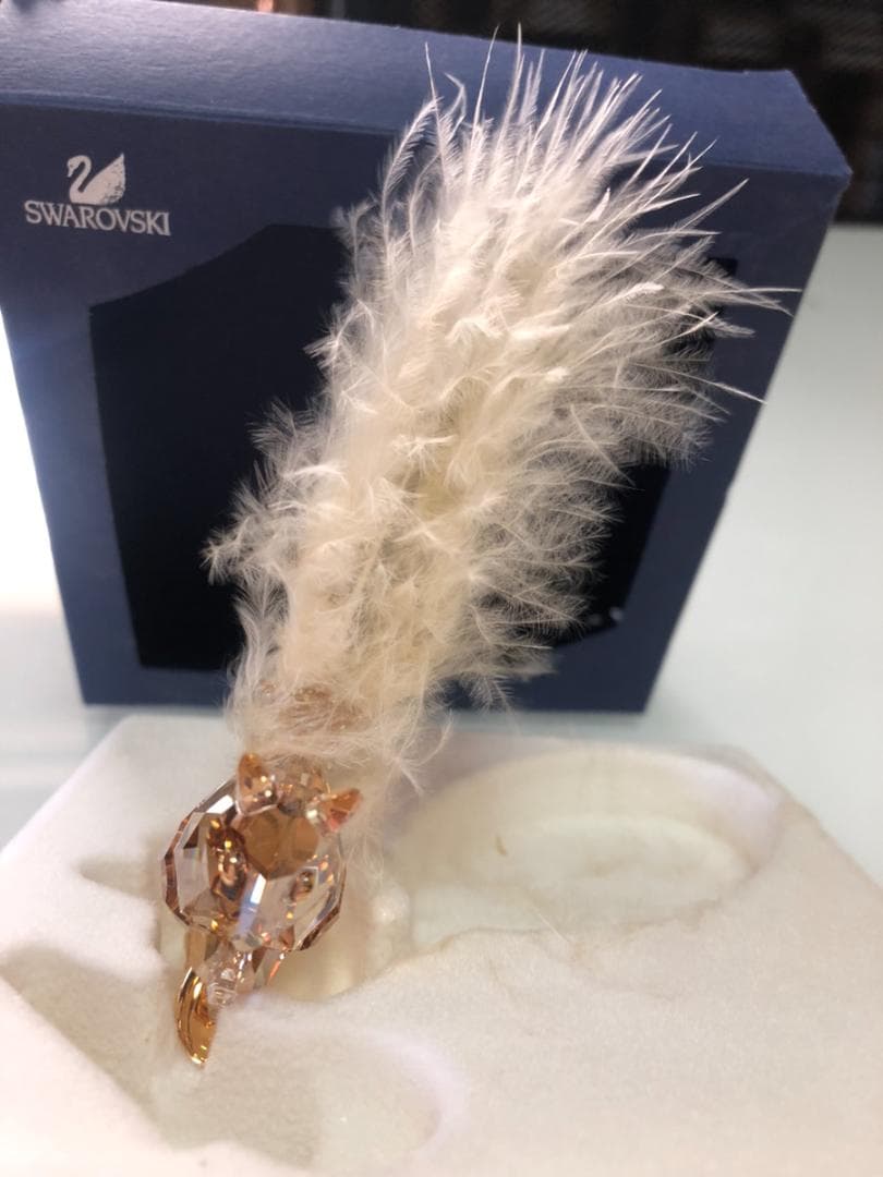 ◆527◆スワロフスキー SWAROVSKI クリスタル リス 置物
