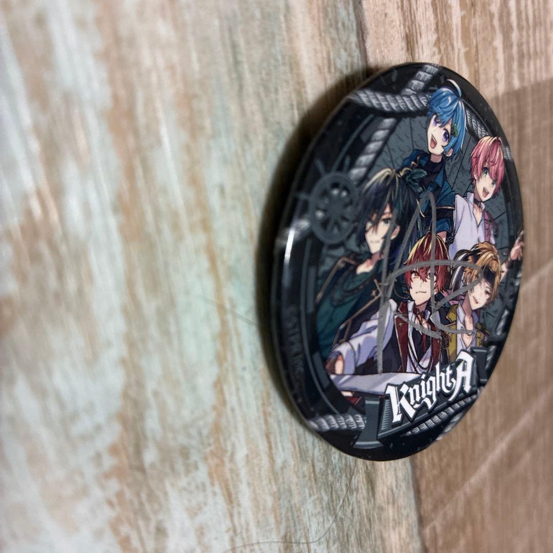 KnightA 騎士A 缶バッジ　等身5人 ばぁうさんサイン入り