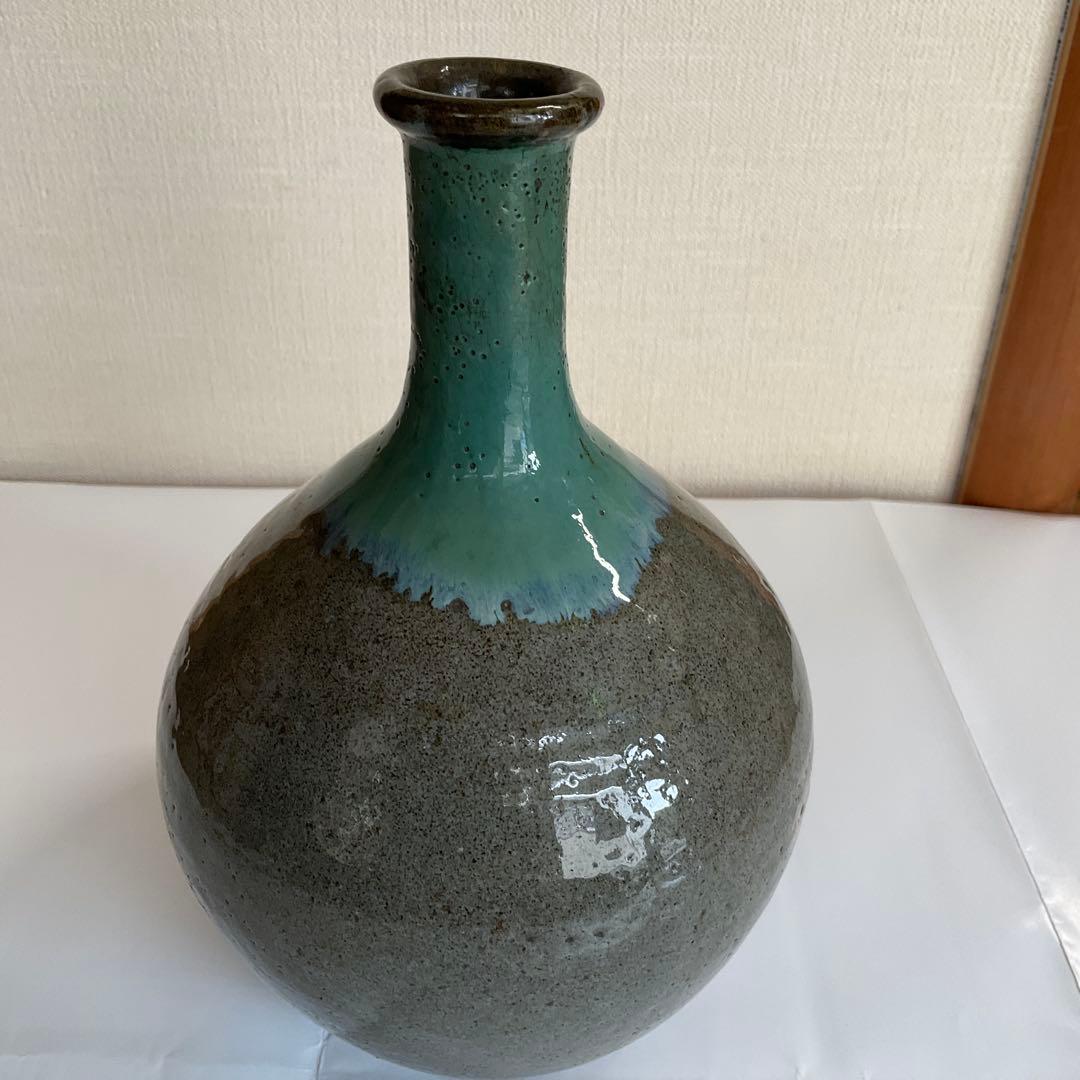 信州松代焼代官町窯徳利　江戸時代中期から後期頃　優品