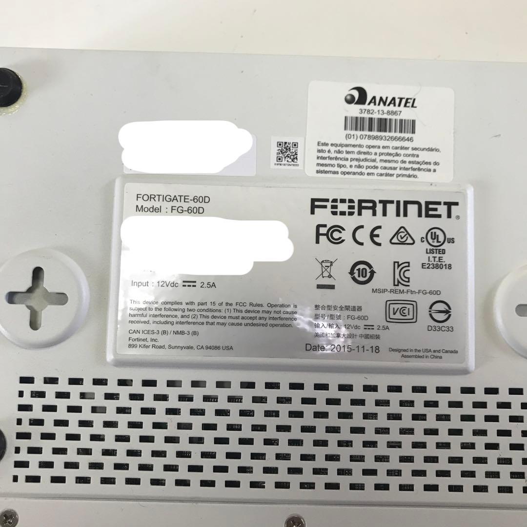FortiGate 8ポートルーター