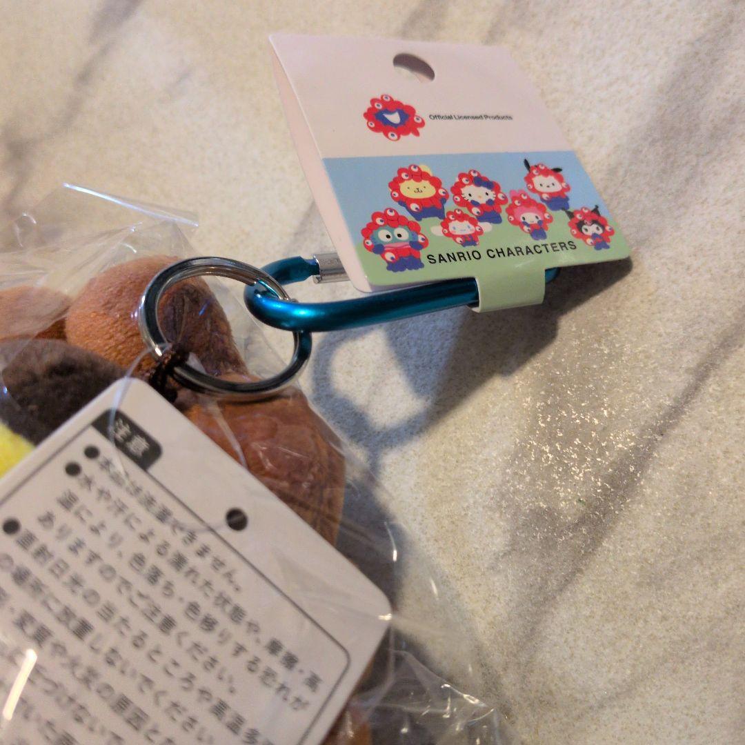 万博限定　ミャクミャク　ポムポムプリン　 ぬいぐるみ カラビナ付き