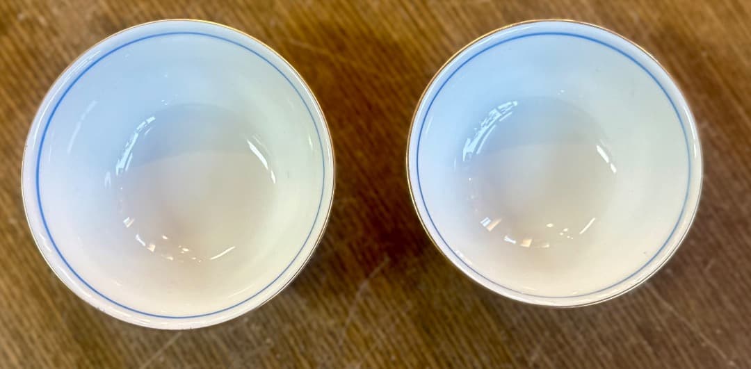 【再値下げ】新品　九谷焼　花結　茶碗大小　湯呑大小　４点セット　睦揃　金彩　豪華