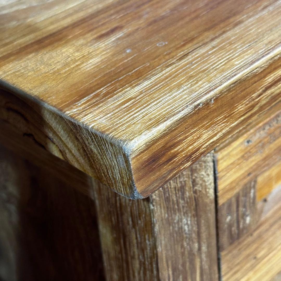 【訳ありチークキャビネットw95×d36×h100cm 通常165,000円が！