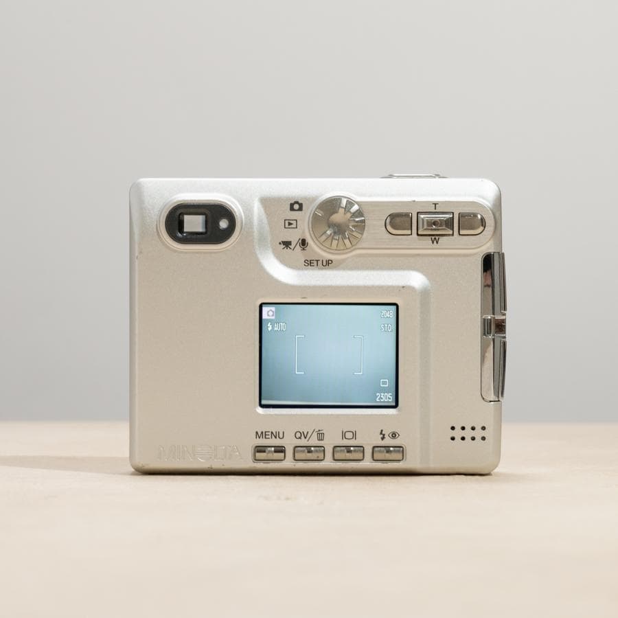 【スマホ転送OK】MINOLTA DIMAGE Xt シルバー 動作確認済み