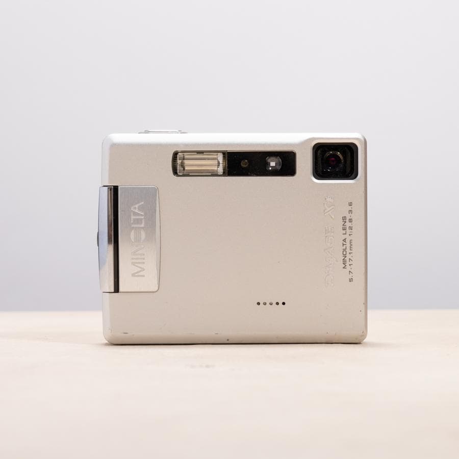 【スマホ転送OK】MINOLTA DIMAGE Xt シルバー 動作確認済み