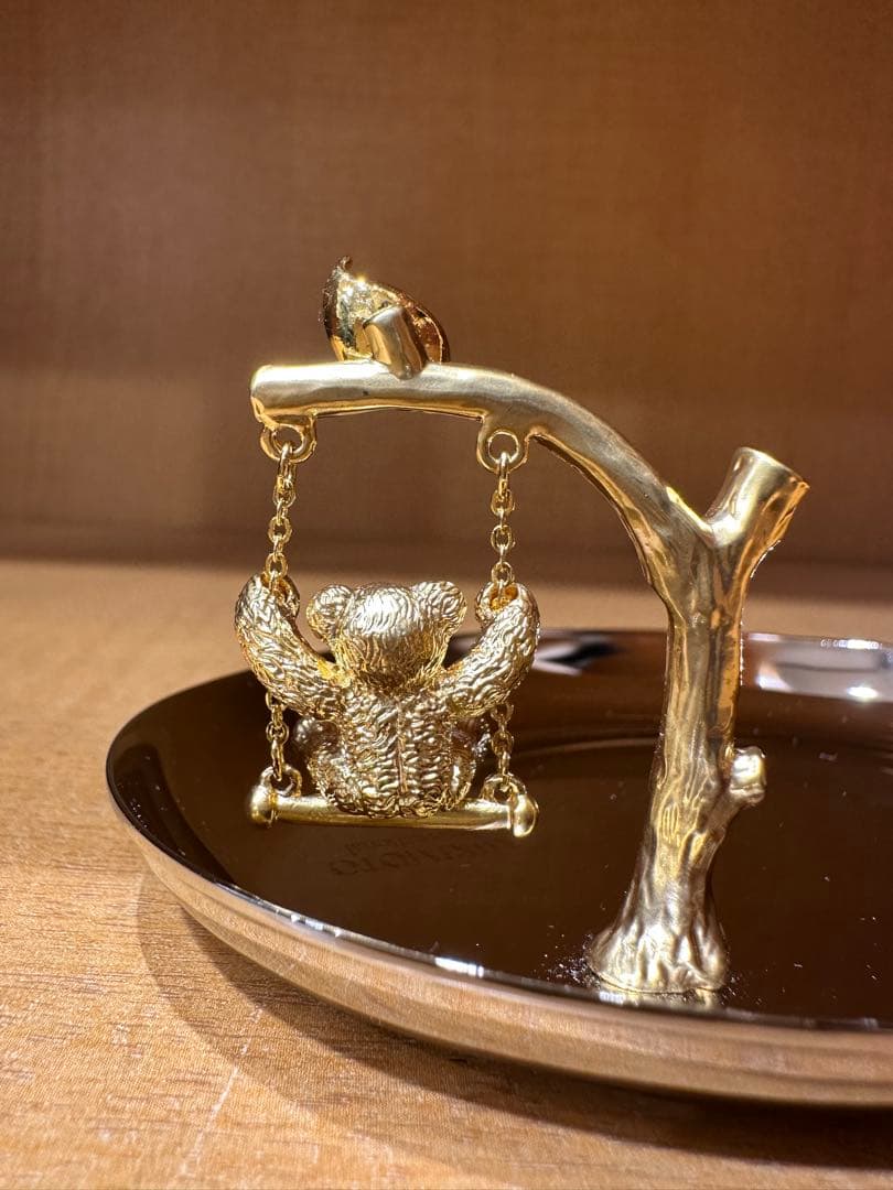 MIKIMOTO ミキモト シルバートレイ ジュエリー 小物置き