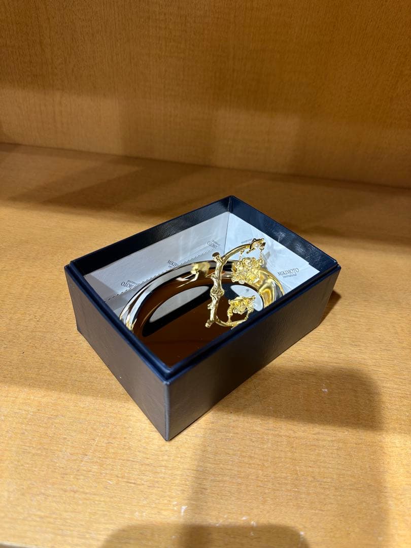 MIKIMOTO ミキモト シルバートレイ ジュエリー 小物置き