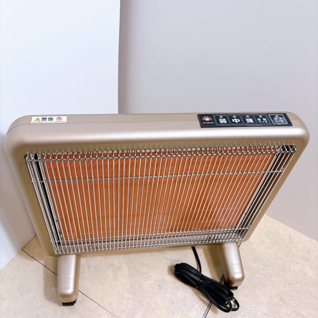 サンルミエ エクセラ7 N700L-GR 遠赤外線暖房器　電気ヒーター　ストーブ