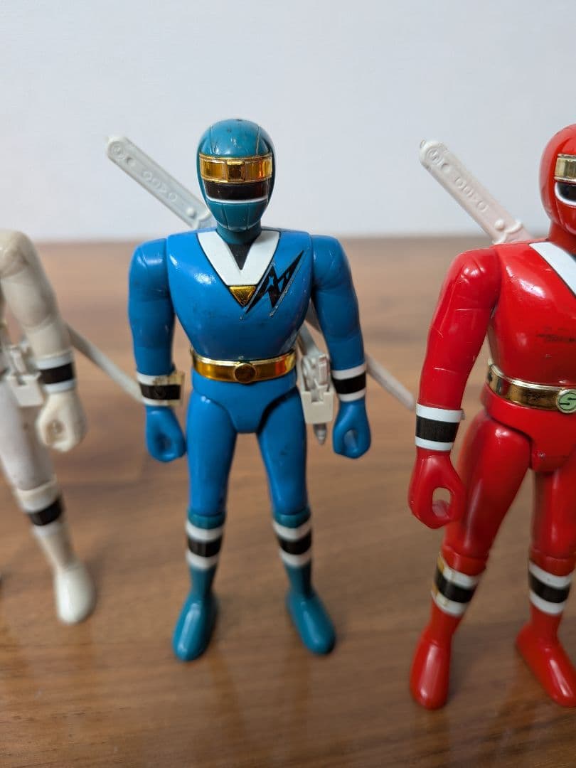 忍者戦隊カクレンジャー　超合金　フィギュア５体セット　各武器付属　希少・貴重