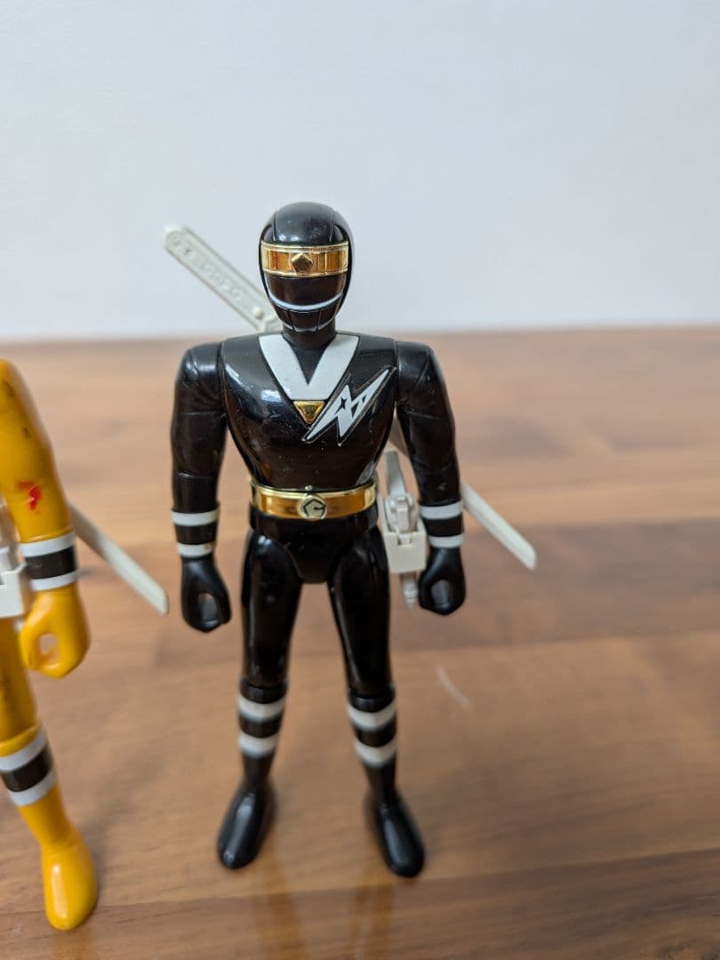 忍者戦隊カクレンジャー　超合金　フィギュア５体セット　各武器付属　希少・貴重