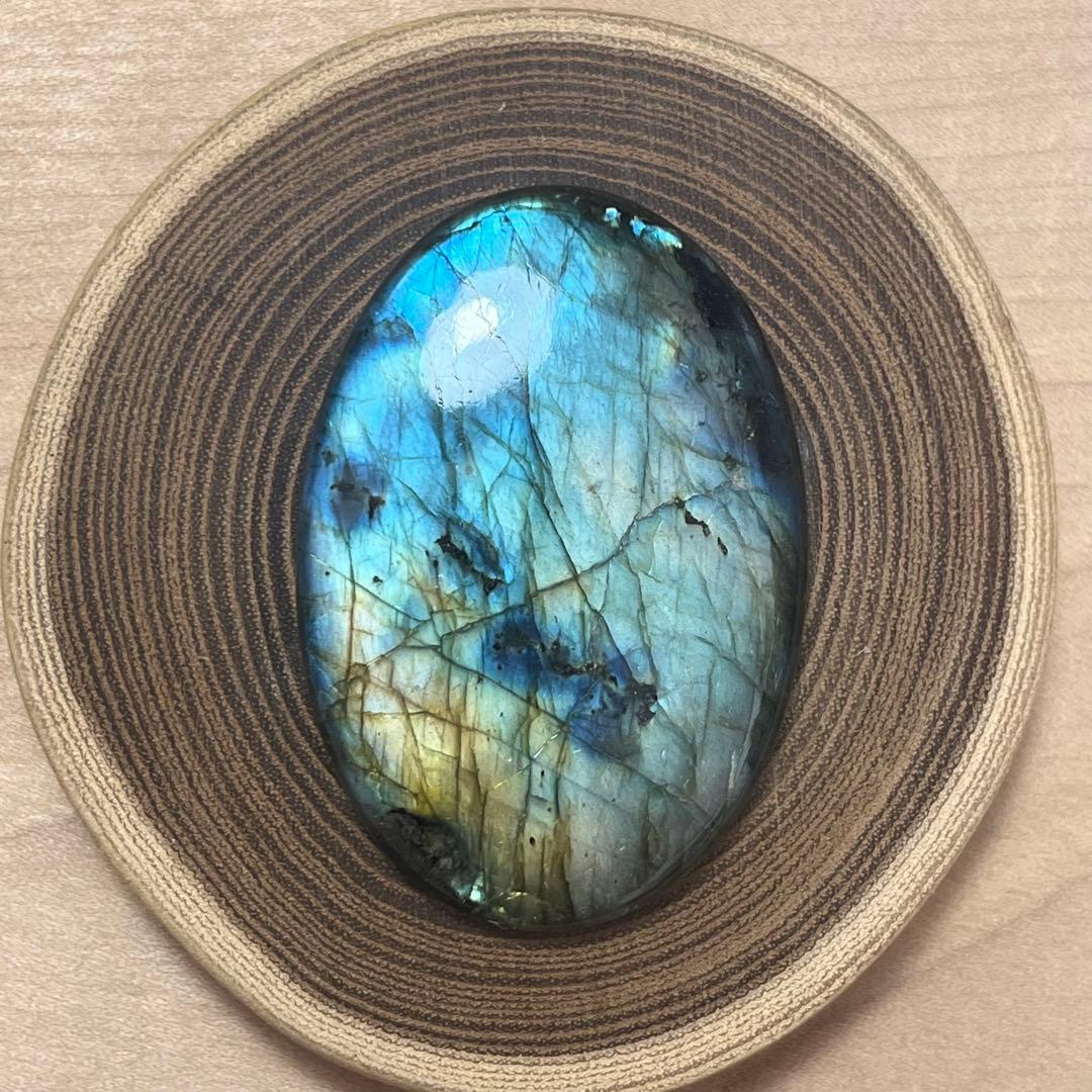 ラブラドライト　特大ルース　天然石　[907]