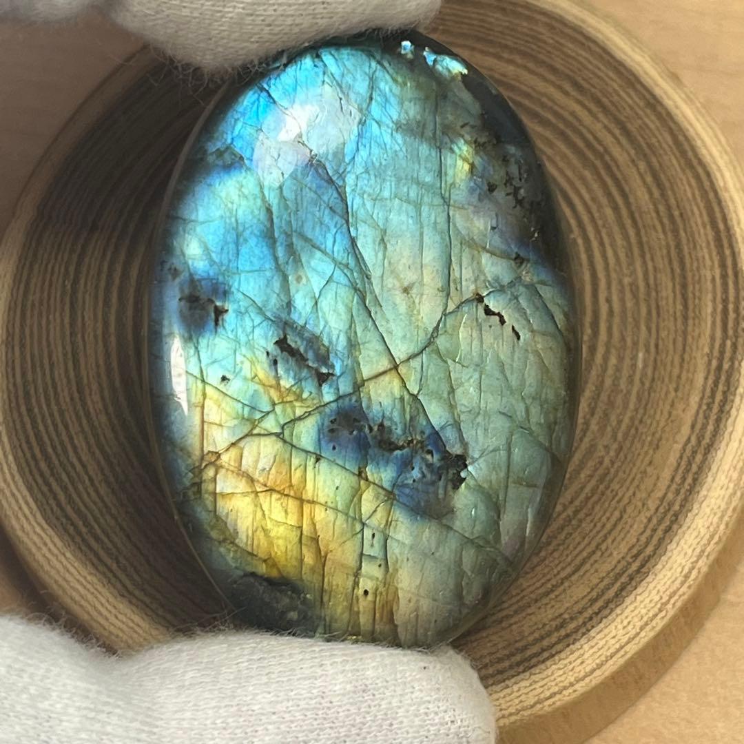 ラブラドライト　特大ルース　天然石　[907]