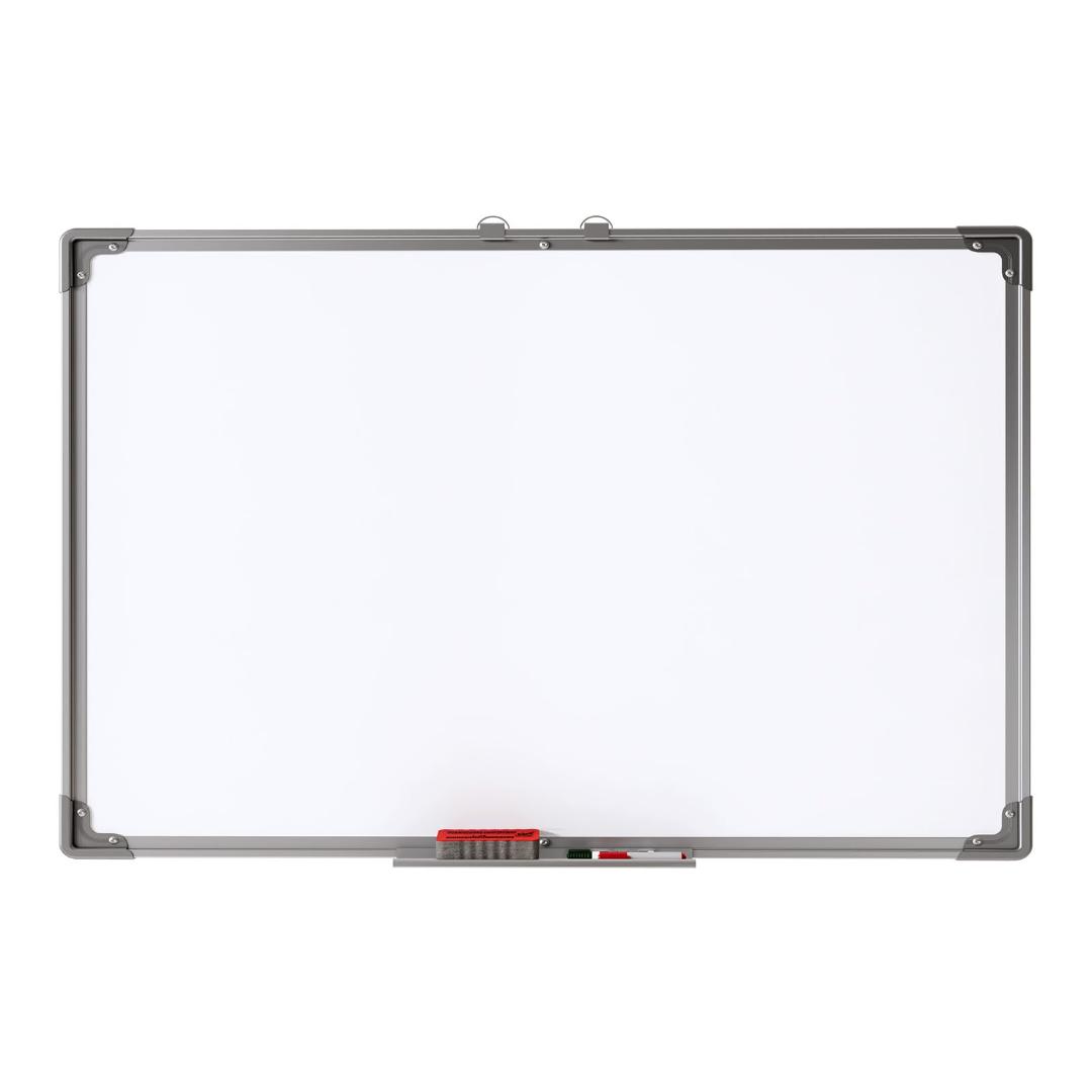 ホワイトボード 壁掛け 無地 マグネットボード 60×90cm ペントレイ脱着*