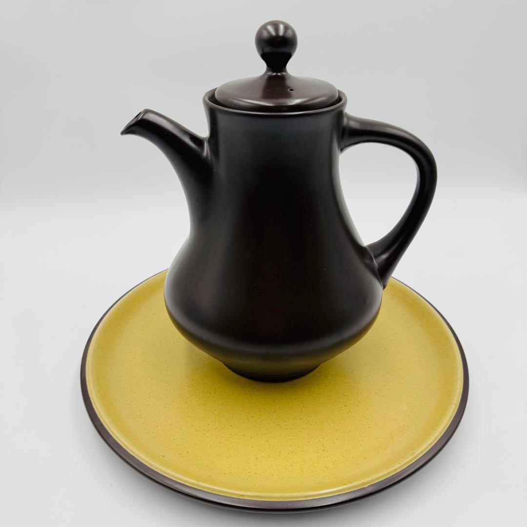【Noritake ノリタケ　フォークストーン　大皿　ティーポットセット　共箱】